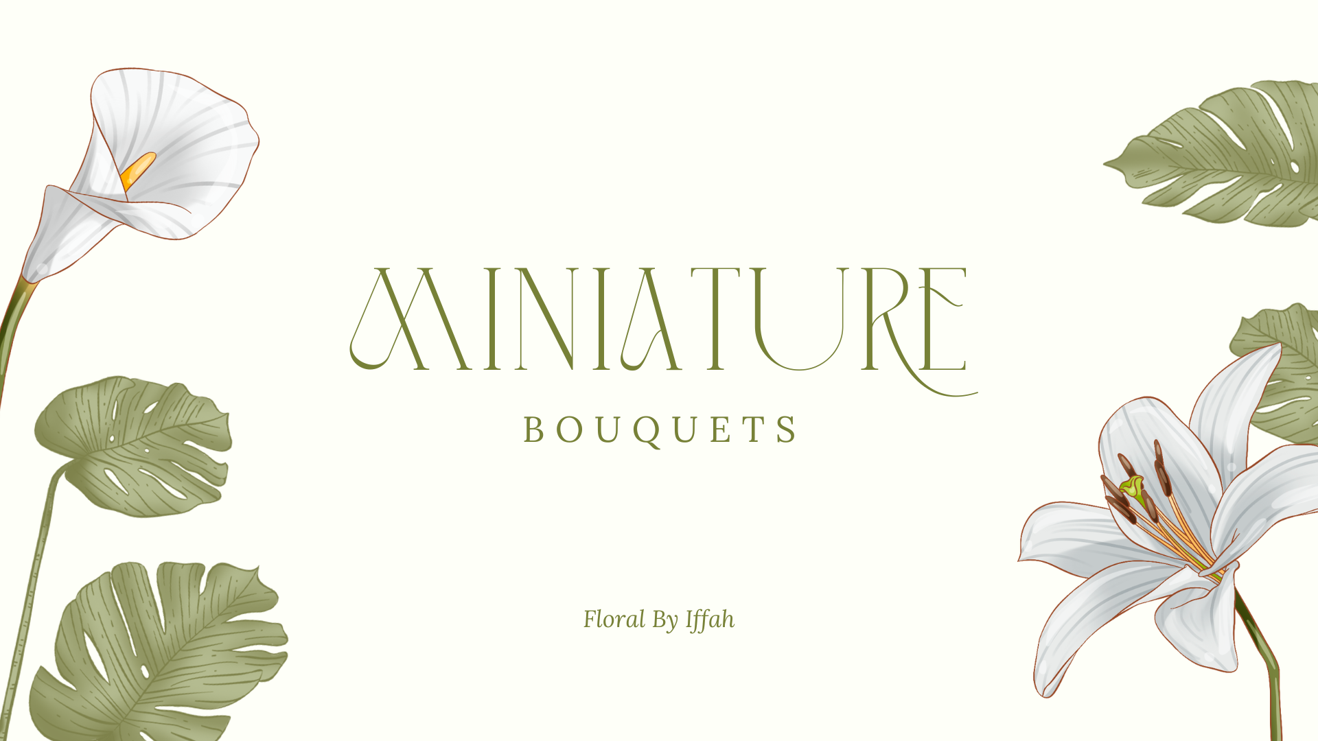 MINIATURE BOUQUETS