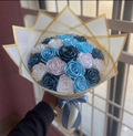 The "Gilded Ombré" Everlasting Satin Bouquet