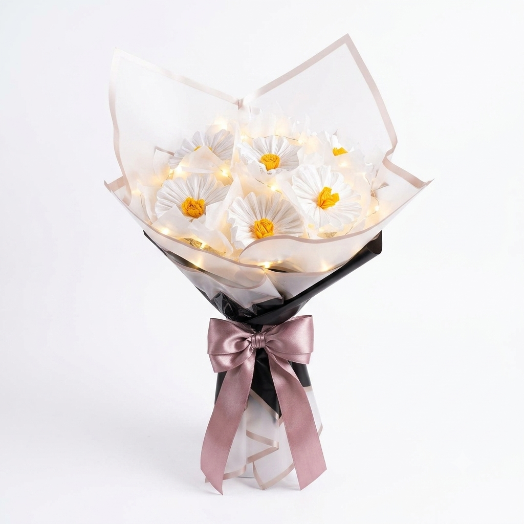 The "Dreamscape Daisy" Everlasting Glow Bouquet