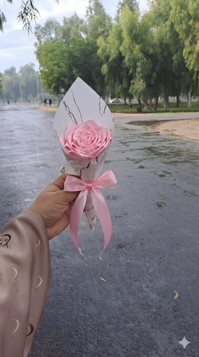 The "Sapphire Mirage" Everlasting Rose